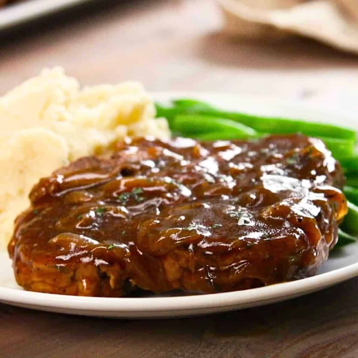 Slow Cooker Pork Chops (With Video)